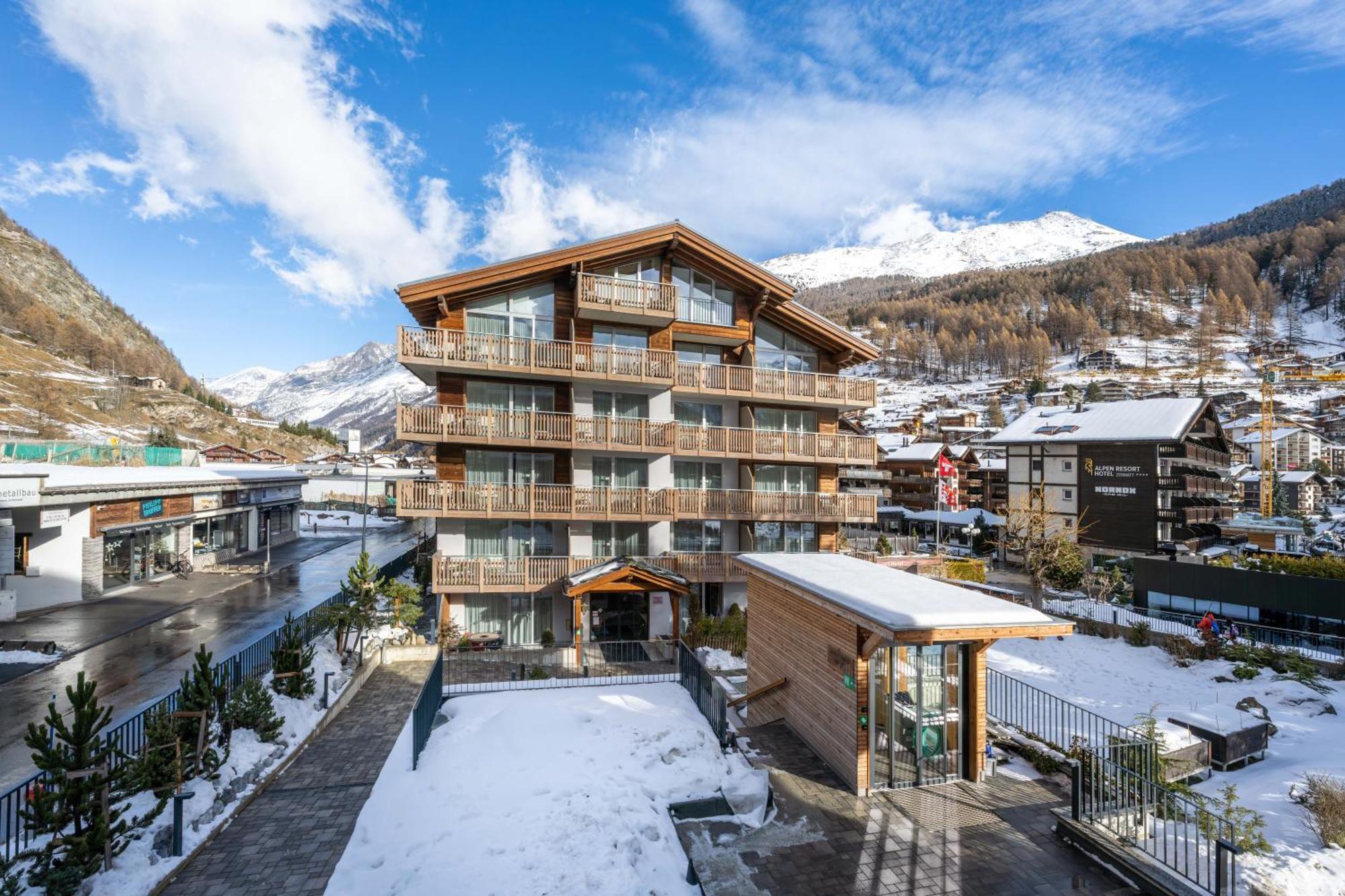 Naco Aparthotel By Arca Spa Zermatt Exterior photo